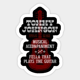 Tommy Johnson - O Brother Where Art Thou Sticker